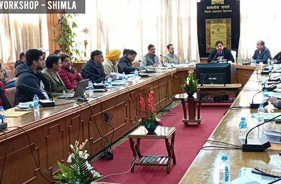 Cyber Security Awareness Workshops for Government Officers Organised by NIC District Units in Himachal Pradesh