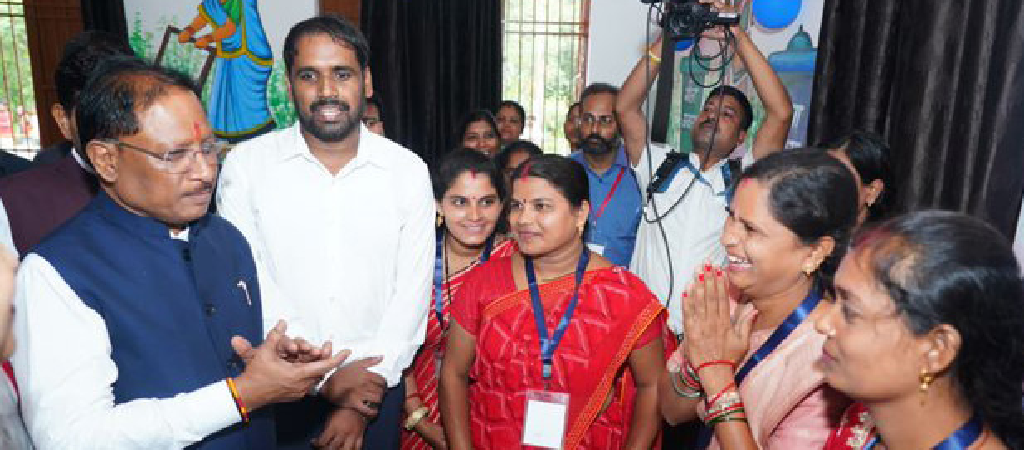 Hon’ble CM Shri Vishnu Deo Sai Virtually Inaugurates 51 Mahatari Sadans Across Chhattisgarh