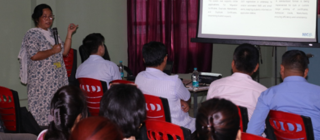 NIC Manipur Conducts Training on New EPMS Application for COHSEM