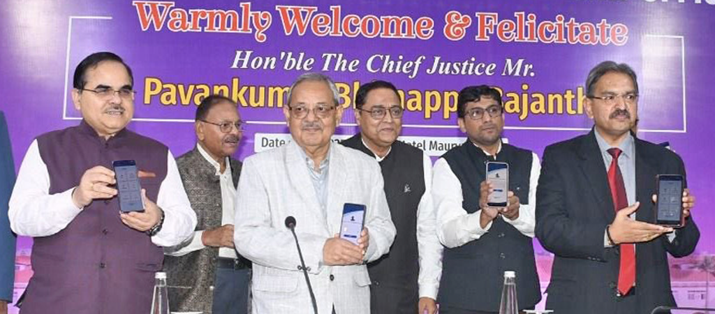 Hon’ble Chief Justice of Patna High Court Launches Mobile Application