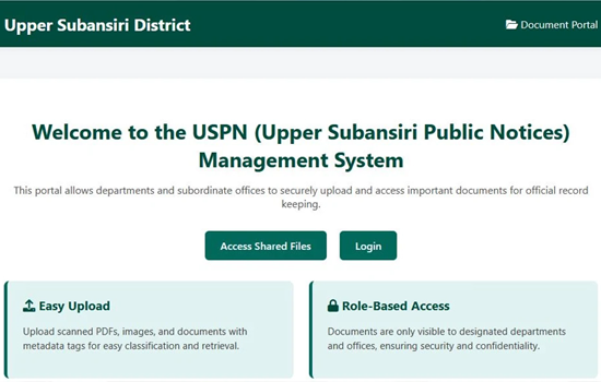 USPN Mobile App Launched in Upper Subansiri