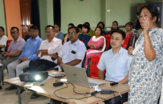 एनआईसी मणिपुर ने कोहसेम के लिए नए ईपीएमएस एप्लिकेशन पर प्रशिक्षण आयोजित किया