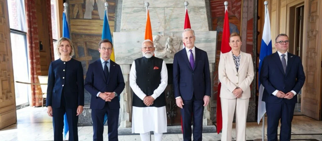 भारत-नॉर्डिक साझेदारी से डिजिटल नवाचार, उभरती प्रौद्योगिकियों एवं हरित प्रौद्योगिकी को मिलेगा बढ़ावा