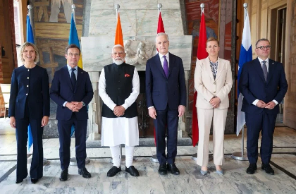 भारत-नॉर्डिक साझेदारी से डिजिटल नवाचार, उभरती प्रौद्योगिकियों एवं हरित प्रौद्योगिकी को मिलेगा बढ़ावा