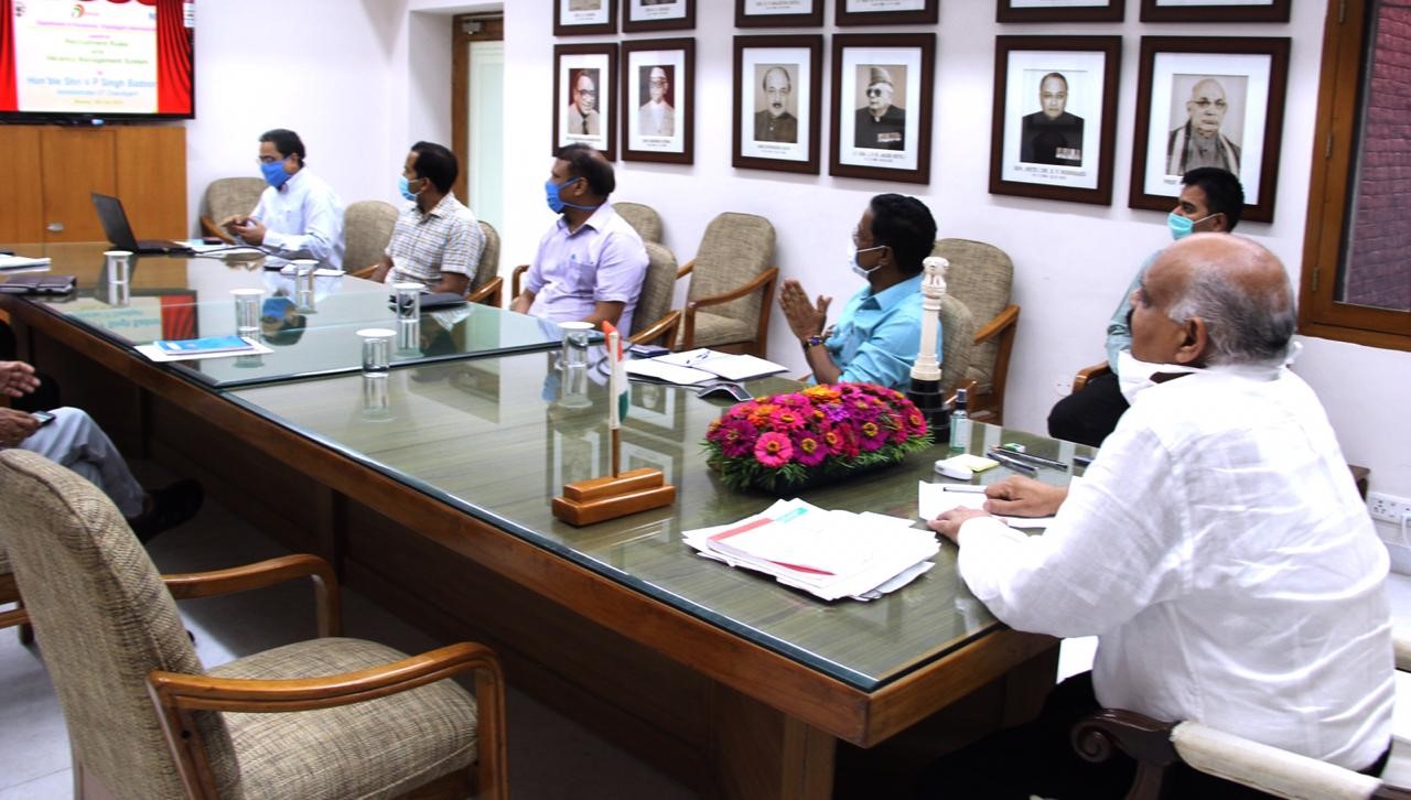 Launch of Recruitment Rules and Vacancy Management System | Informatics News