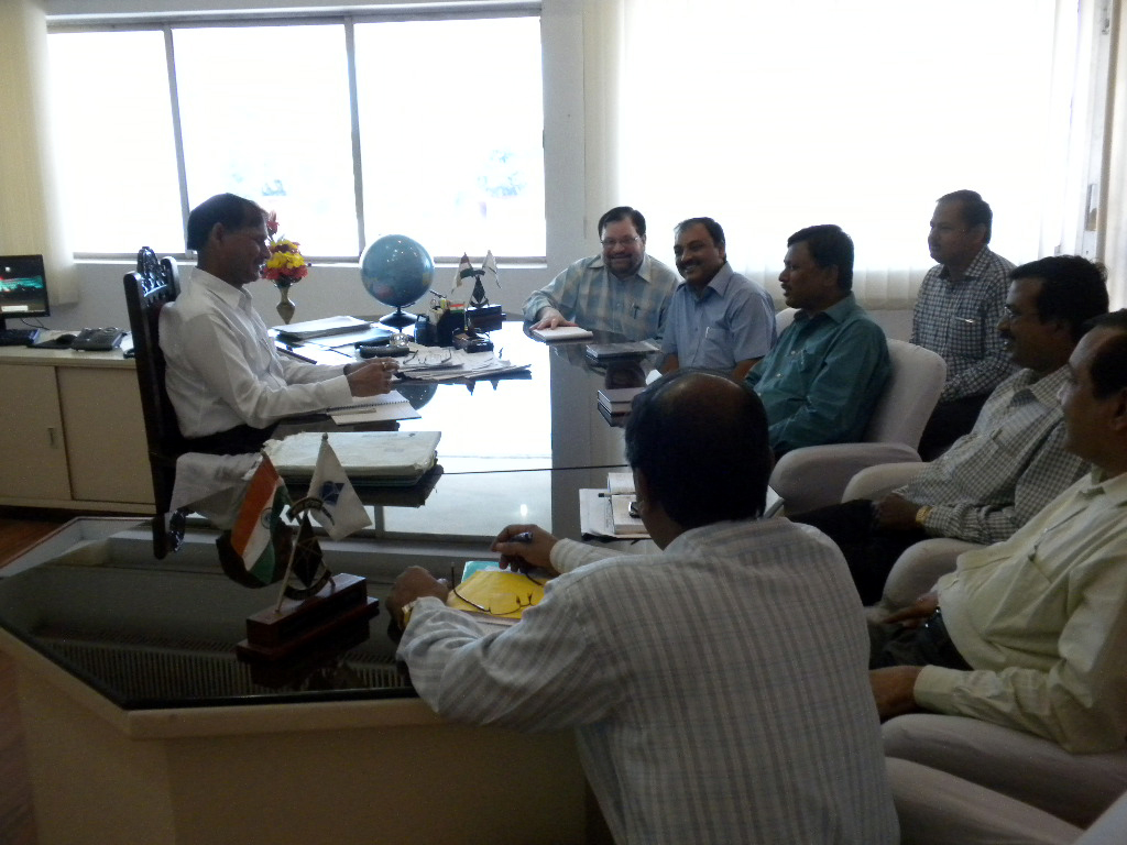 CMD in meeting with NIC team