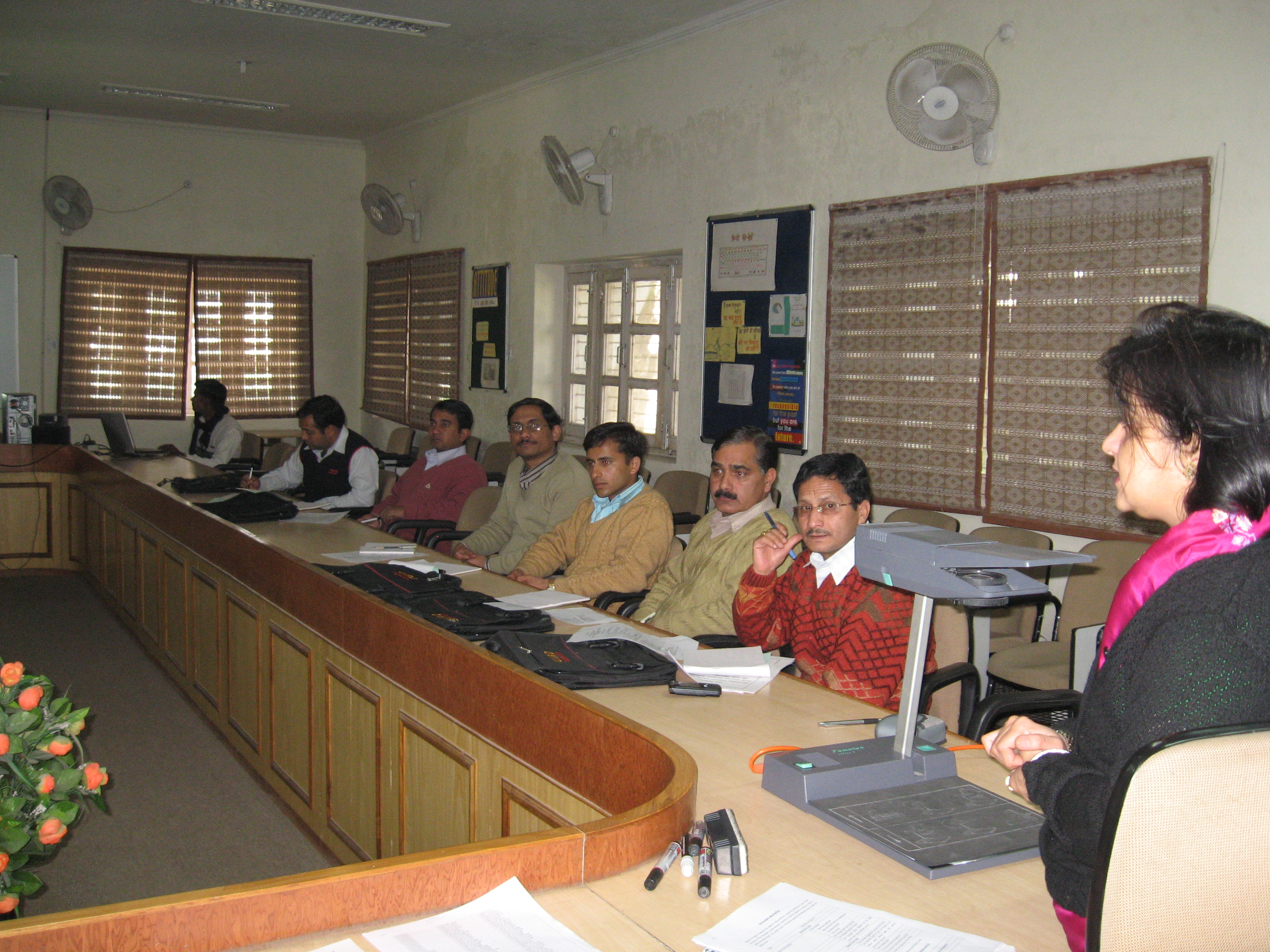 Ms. Manie Khaneja  TD (NICHQ) addressing  the participants during workshop
