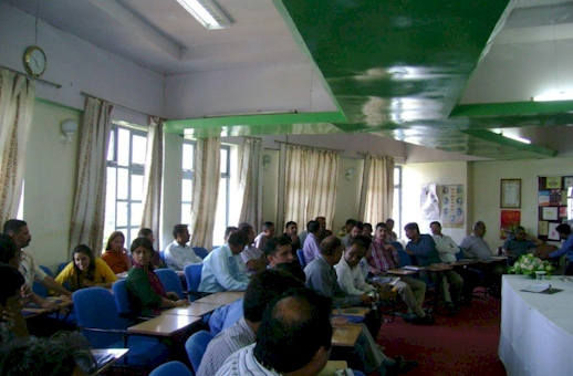 Participants attending the Workshop