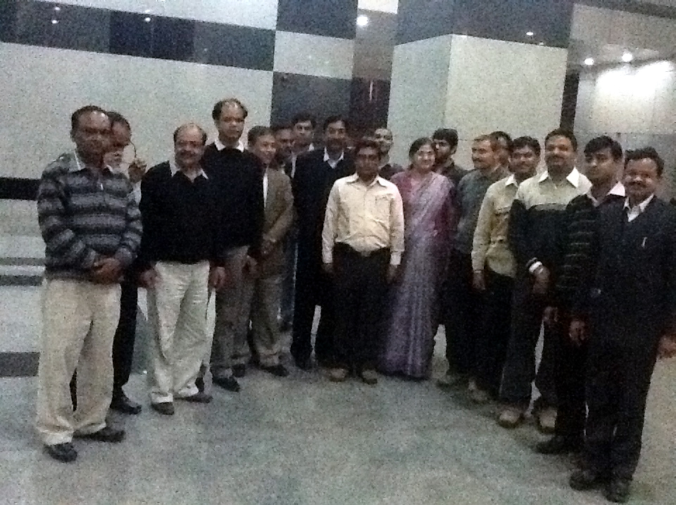 NIC Rajasthan Officials during the visit