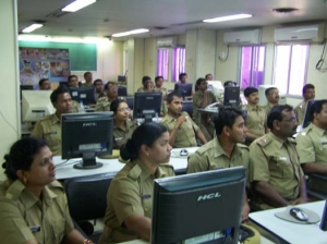 Officials of Odisha Police in training session
