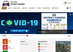 District Kangra Website at https://hpkangra.nic.in