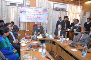 Sh. P Mitra, Chief Secretary Himachal Pradesh, Dr. Shrikant Baldi ACS(Finance) and Other Senior Officers present on the occasion