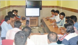 Participants during the presentation