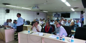Dr. R N Behera addressing the participants