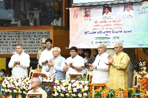 Honorable Chief Minister Haryana, Shri Manohar Lal launching National e-Vidhan Application (NeVA)