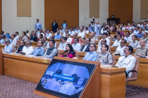 Dignitaries present on the occassion