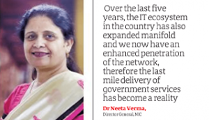 Dr. Neeta Verma, Director General, NIC