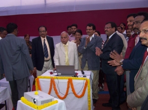 Honourable Chief Justice (Acting) Shri P. K. Mohanty inaugurating the WebSite