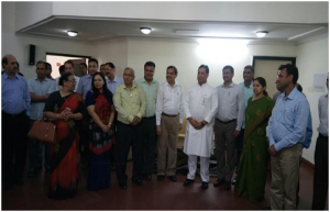 NIC Officers with Capt. Abhimanyu , Honble Finance Minister Haryana