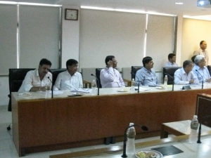 Officials of Govt. of Gujarat during the launch of e-PMS State Portal