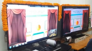 Inauguration of the Dashboard by the Collector