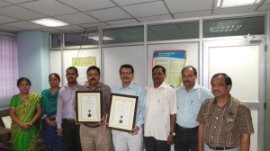 The proud team with SIO, Odisha