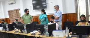 Deputy Commissioner Jammu Ms Sushma Chauhan, IAS interacting with Control Room Officials