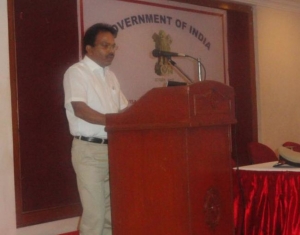 Theme address by Dr. B. N. Shetty, DDG, NIC