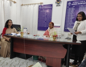 Honble Acting Chief Justice and SIO Odisha inaugurating the Portal