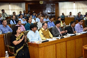 Officers of Departments, NIC and World Bank Attending the Program