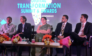 DG, NIC with other dignitaries during the Digital Transformation Summit 2019