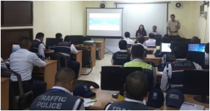 Inauguration of e-Challan Training on 29th August 2019, by Shri Rodingliana Chawngthu, Sr. Superintendent of Police, Traffic Aizawl at NIC Training Ha