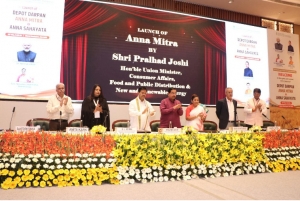 Launch of Anna Mitra Mobile App and Anna Sahayata Grievance Platform Supported by NIC and MeitY
