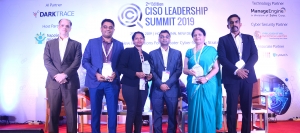 Dr. Neeta Verma, DG, NIC along with other speakers, at CISO Leadership Summit 2019