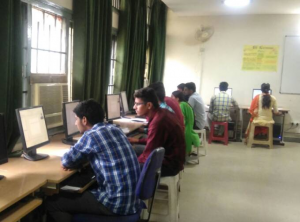 Online Entrance Examination going on