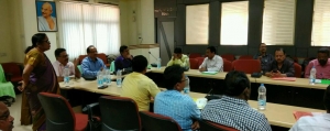 Dr. Ashis Kumar Mahapatra, Scientist-D, NIC, Bhubaneswar conducting the training session