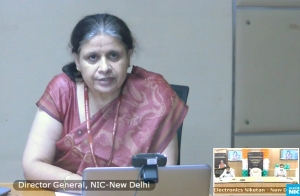 DG, NIC addressing the online conference