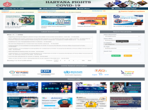 Snapshot of Haraadesh Portal