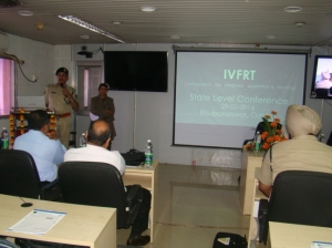DCP-cum-FRO Bhubaneswar, Shri Nitinjit Singh  addressing participants