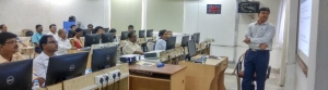 ServicePlus team, Odisha conducting the training