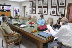 H.E. Sh. V.P. Singh Badnore, Governor of Punjab and Administrator UT Chandigarh addressing the audience after launching eChallan System