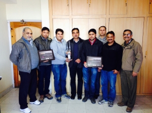 NIC Himachal Pradesh Team with the Award and Certificates