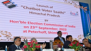 Launch of Voter Saathi Chatbot by Hon'ble Election Commission of India