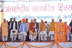 Shri Manohar Lal, Honorable Chief Minister of Haryana,  launching the portal