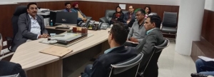 Sh. Dharmesh Kumar ASIO & HoD holding a meeting with Officers of MC Patiala for Action Plan  for implementing the Digital MC House Application